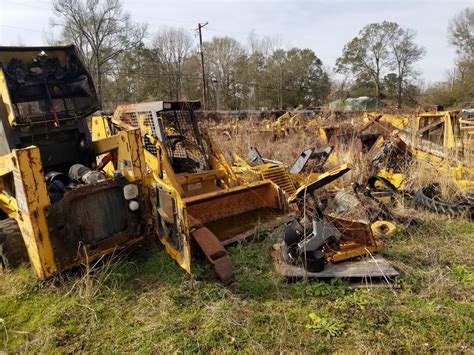 repossessed skid steer loaders|used skid steer salvage yards.